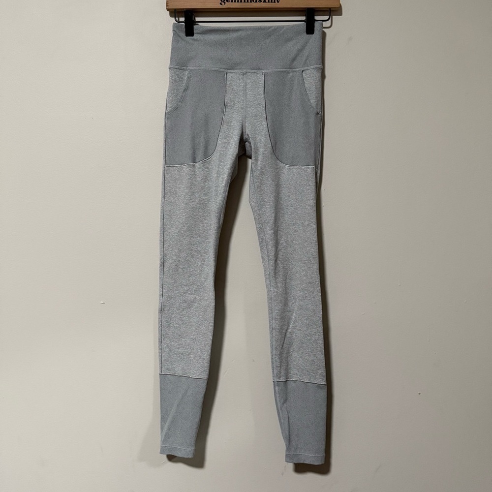 ATHLETA GIRL HIGH RISE SOFTLUXE TIGHT Gray Size XL/14 - Picture 2 of 12